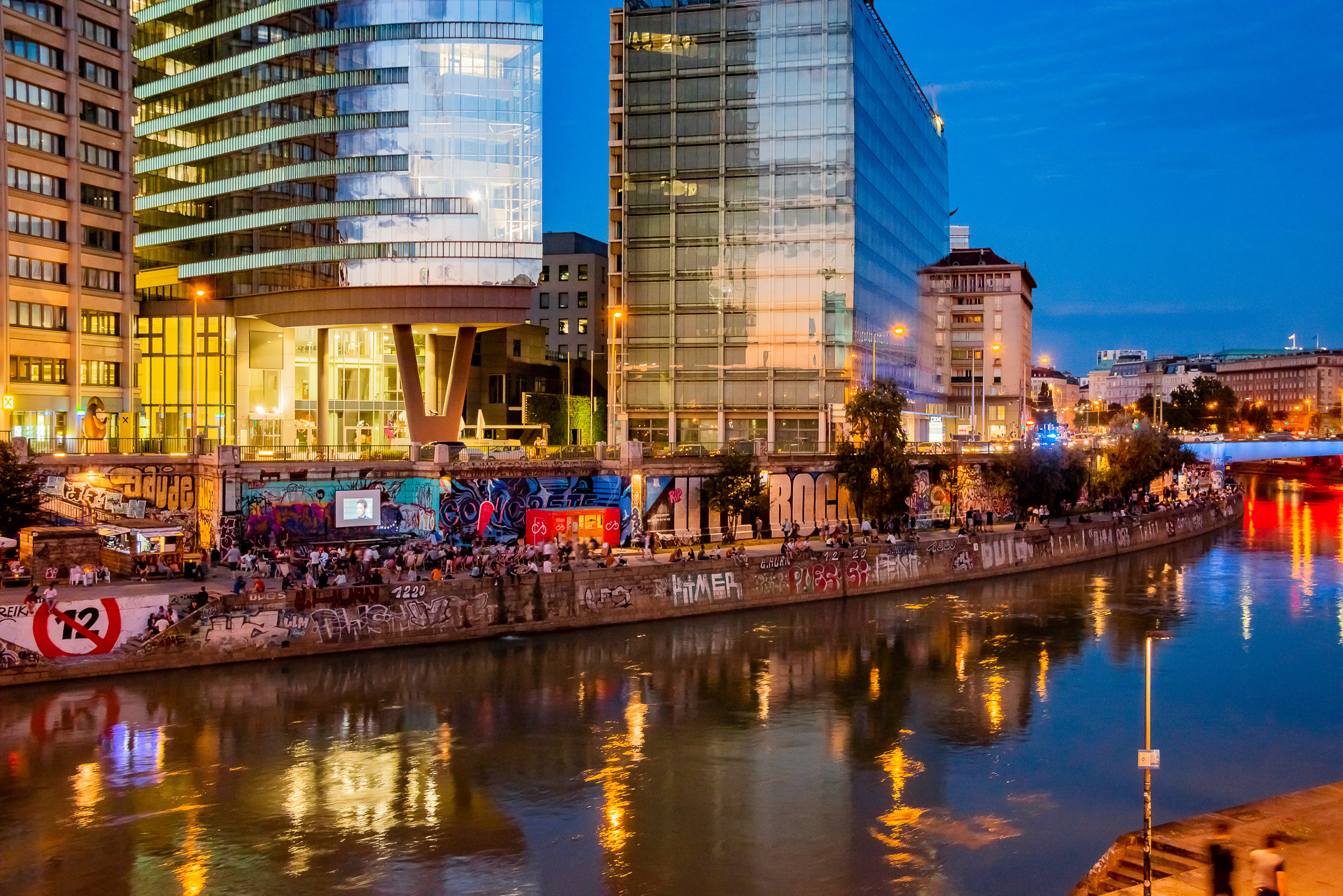 Mach das Richtige: 12.7. CCC am Donaukanal